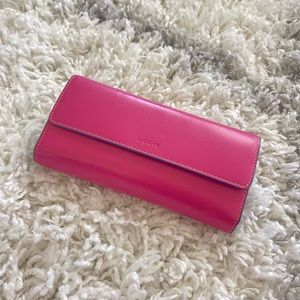 Lodis Audrey Checkbook Clutch Wallet (Azalea/Blue)